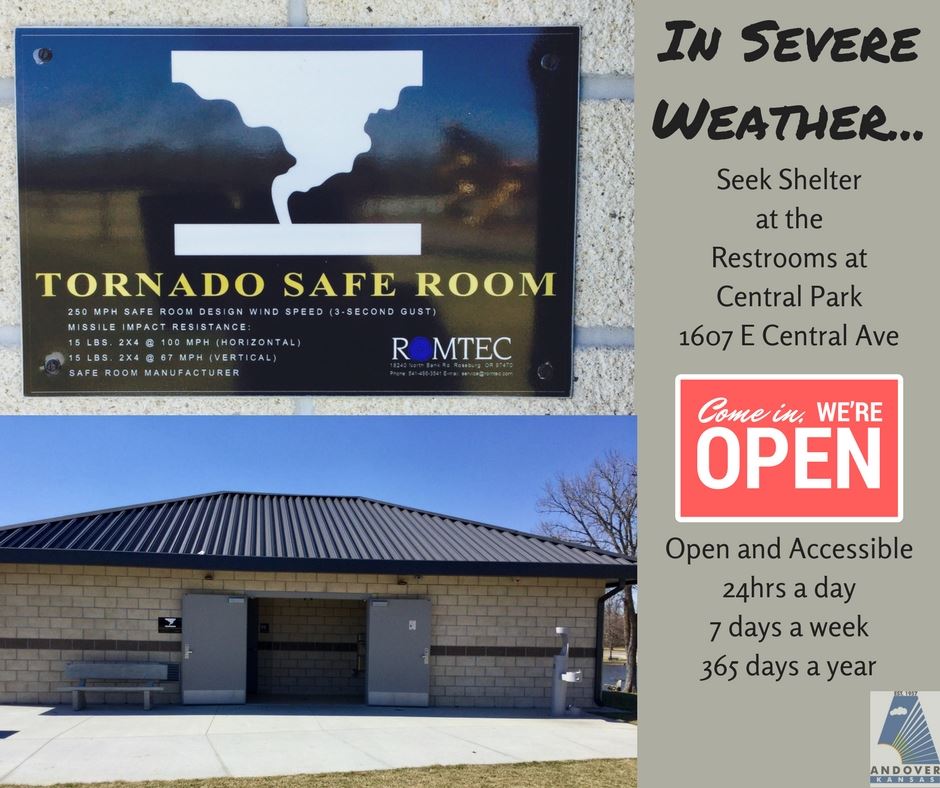 Tornado Shelter - Restrooms Tornado Shelter - Restrooms