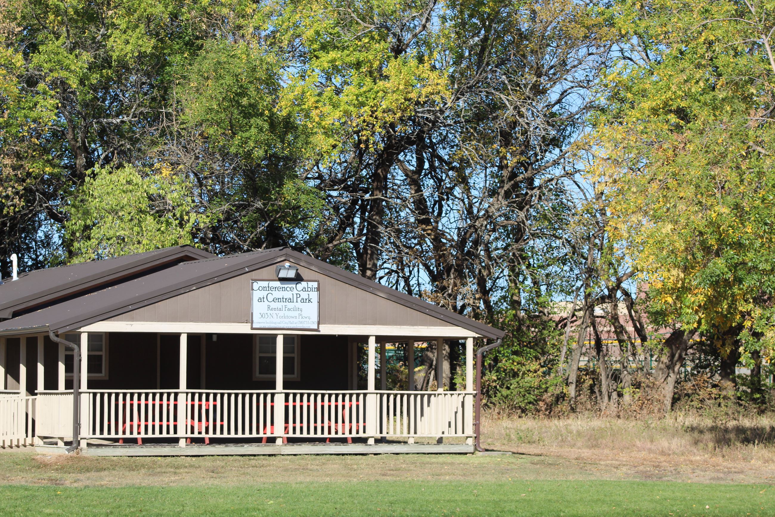 conference cabin in central park
