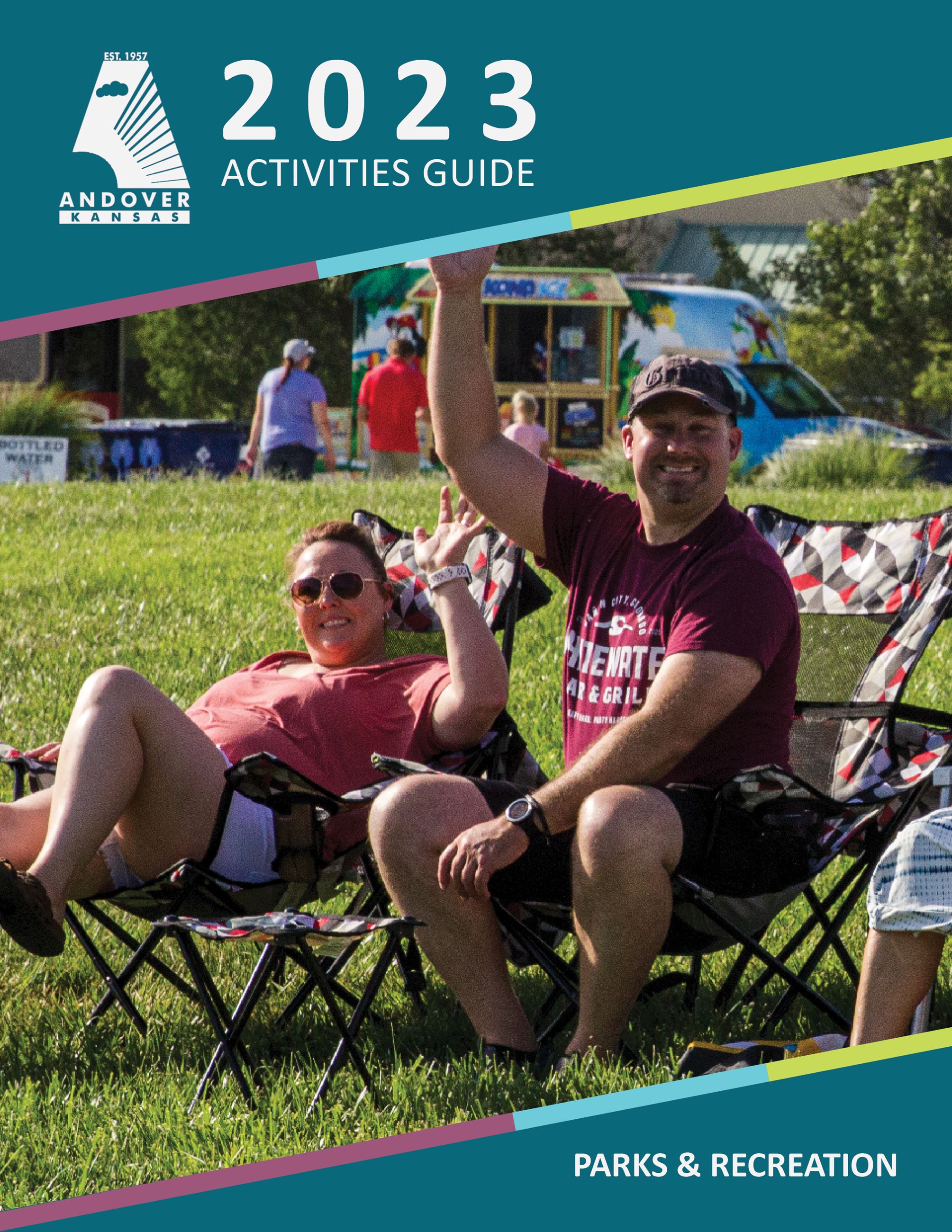 2023 front page of activity guide 