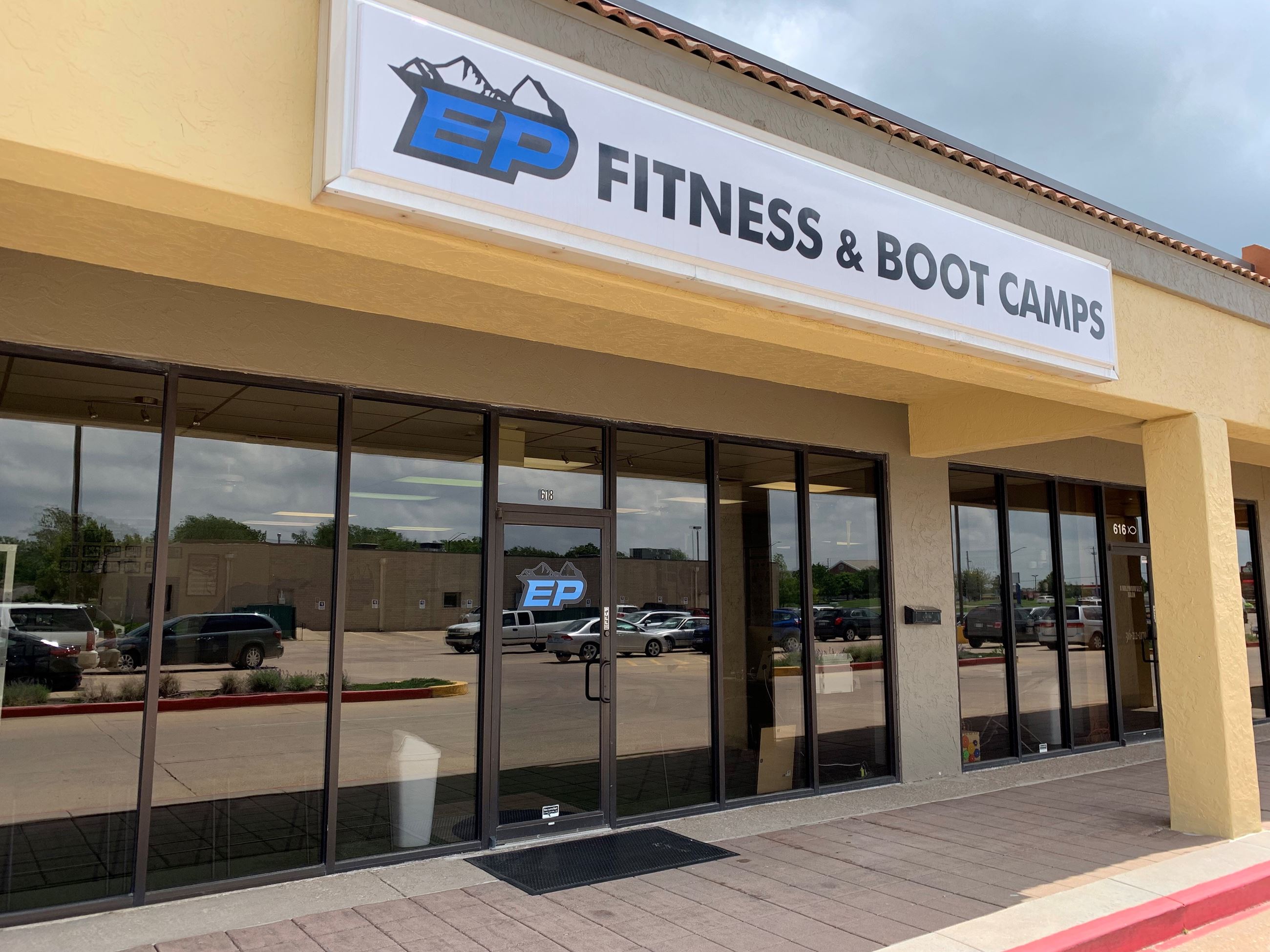 after picture of outdoor sign