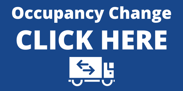 Text reading Occupancy Change form click here